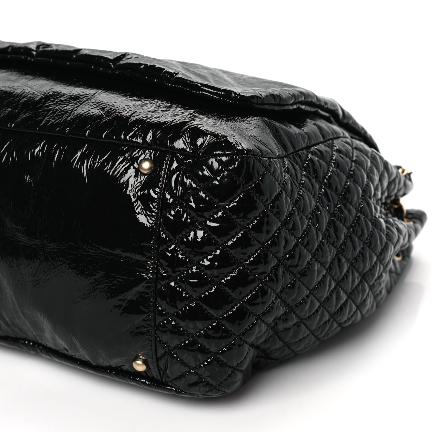 Vinyl XXL Rock and Chain Flap Black
