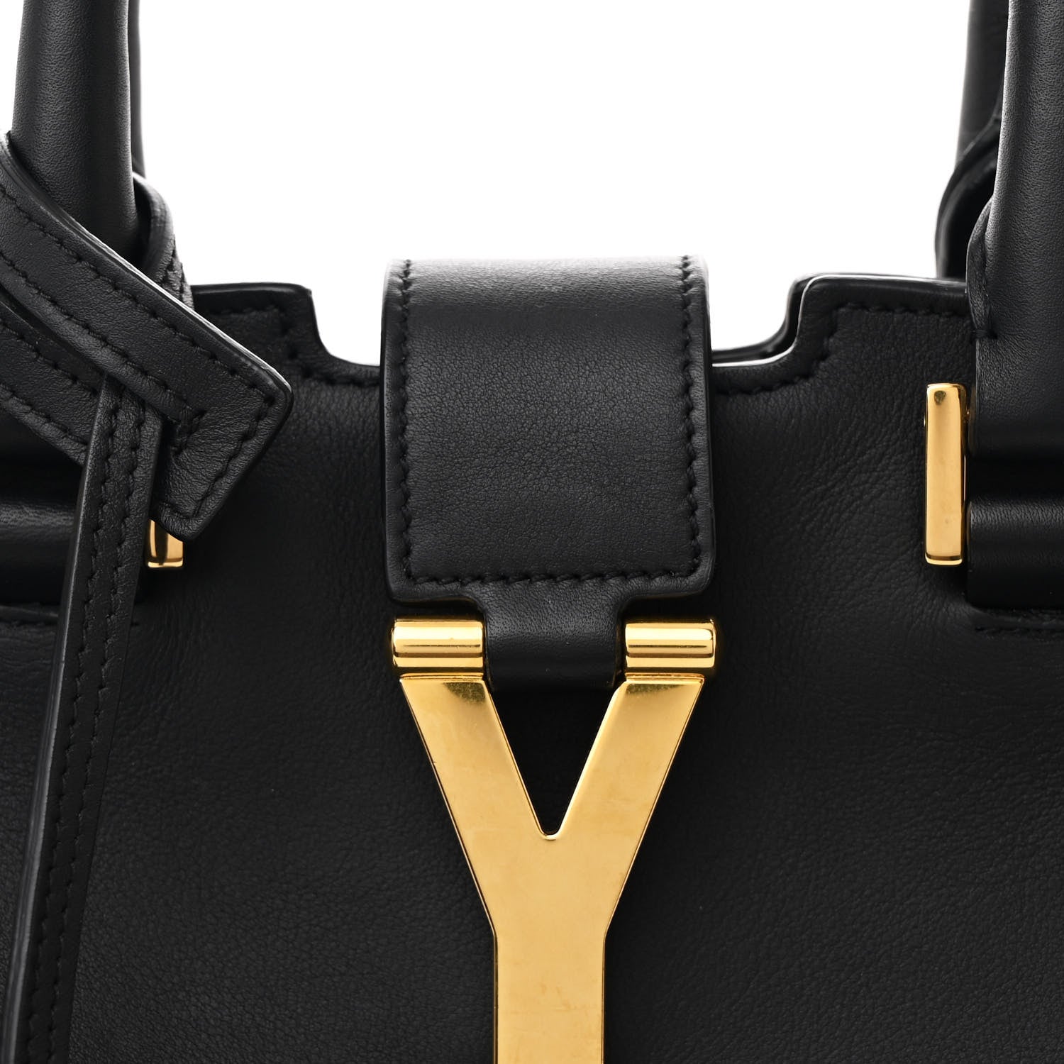 Saint Laurent Calfskin Small Classic Y Cabas Black 8 of 10