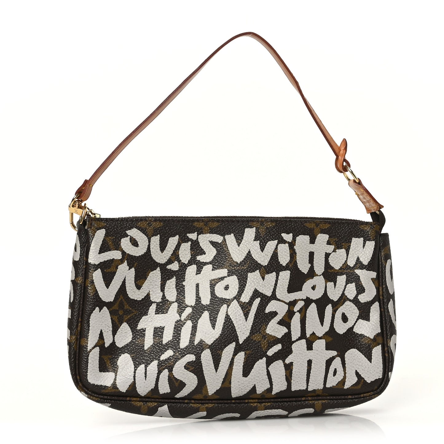 Monogram Graffiti Pochette Accessories Silver