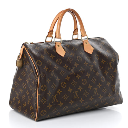 Louis Vuitton Monogram Speedy 35 3 of 9