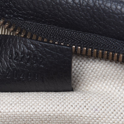 Gucci Grained Calfskin Small Logo Belt Bag Black 7 of 9
