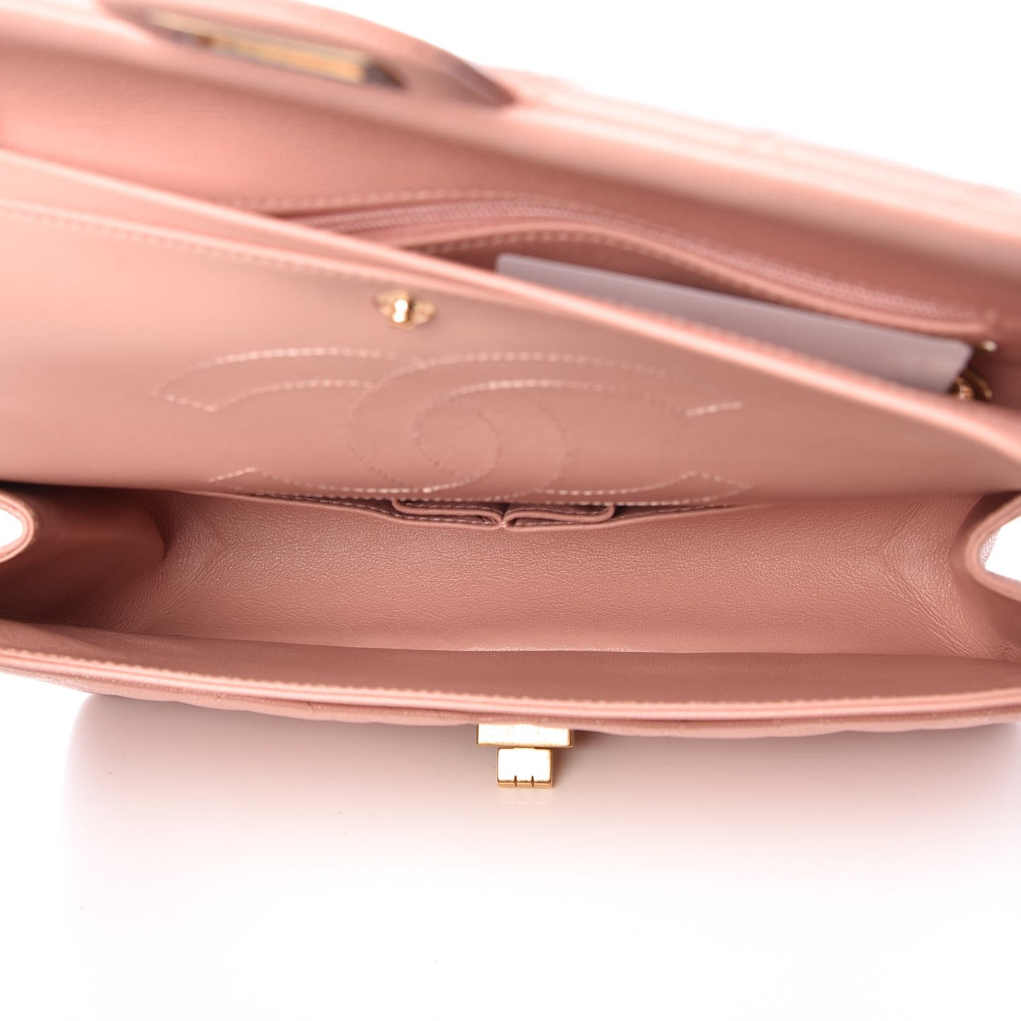 Caviar Quilted 2.55 Reissue Flap 225 Pink