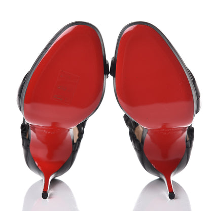 Christian Louboutin Shiny Nappa Colankle 120 Pumps 37.5 Black 5 of 7