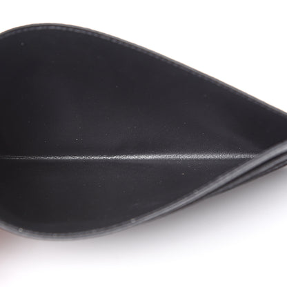 Louis Vuitton Calfskin Felicie Chain Wallet Card Holder Insert Black 4 of 5