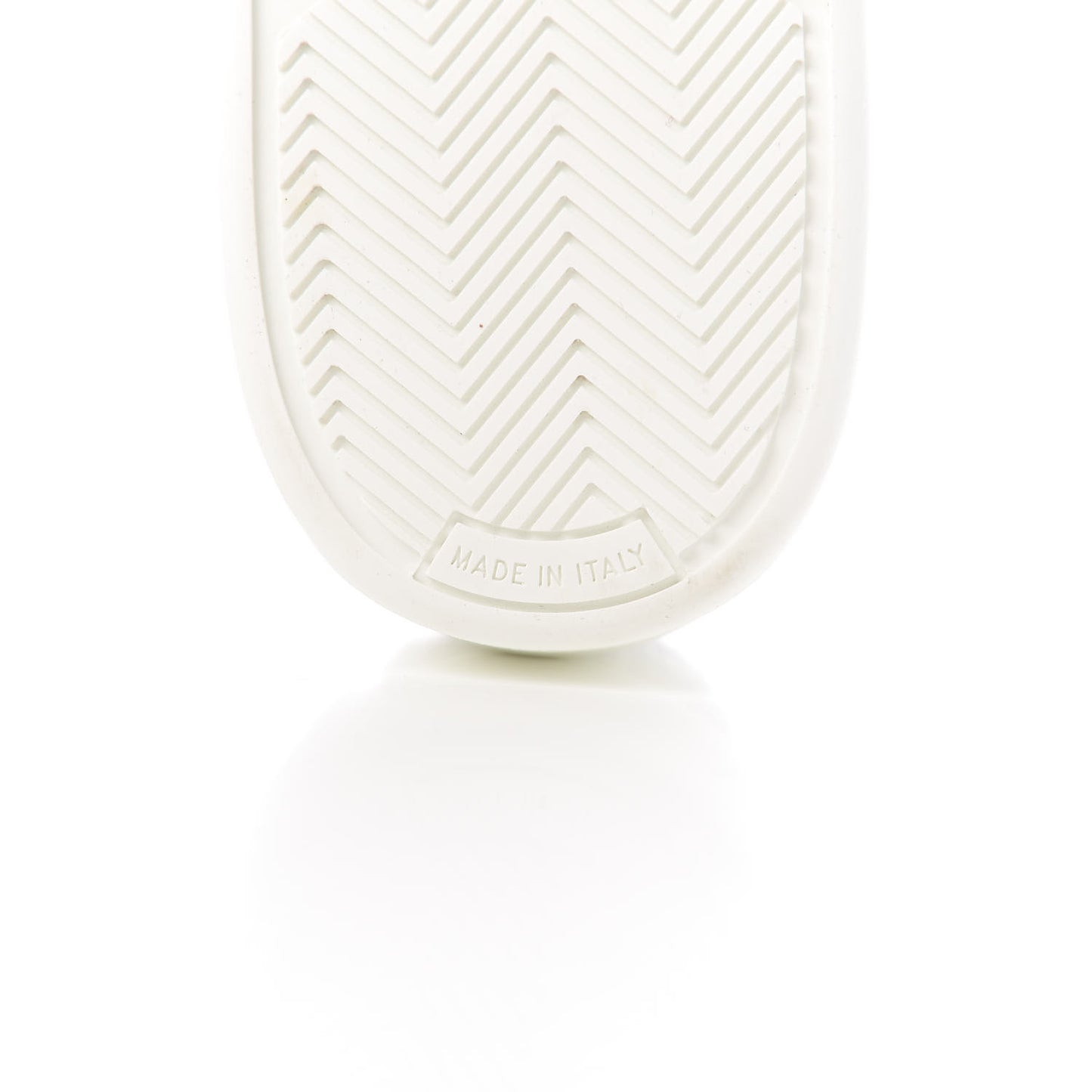 Calfskin Womens Logo Sneakers 37.5 White