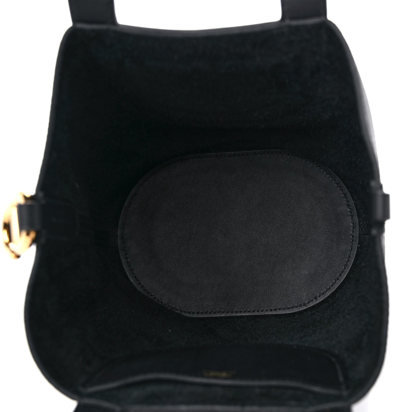 Taurillon Clemence Swift In-The-Loop 18 Bag Black