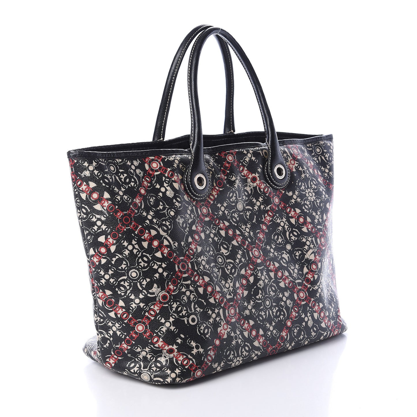 Coated Canvas Coco's Travel Tote