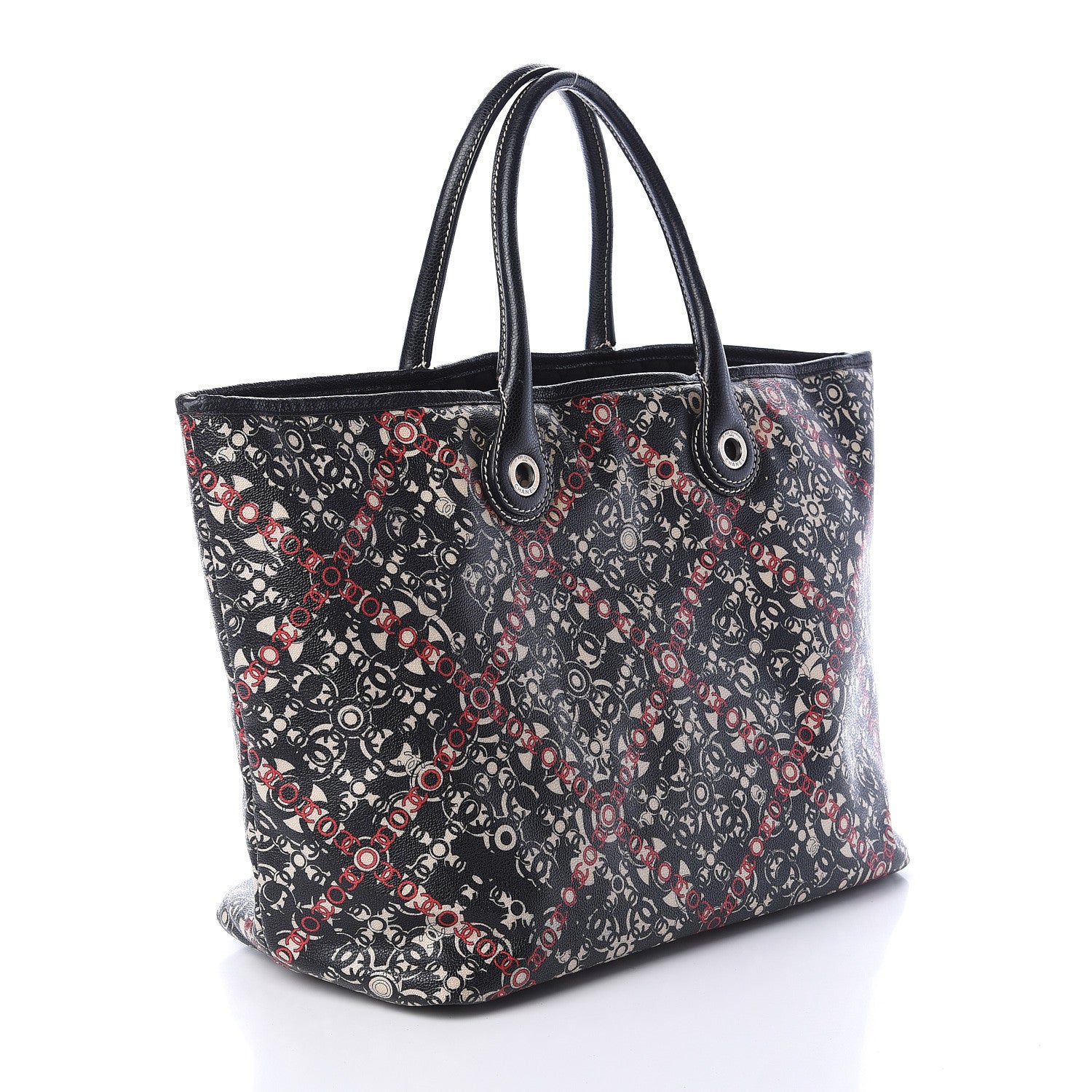Chanel Coated Canvas Coco's Travel Tote 2 of 9