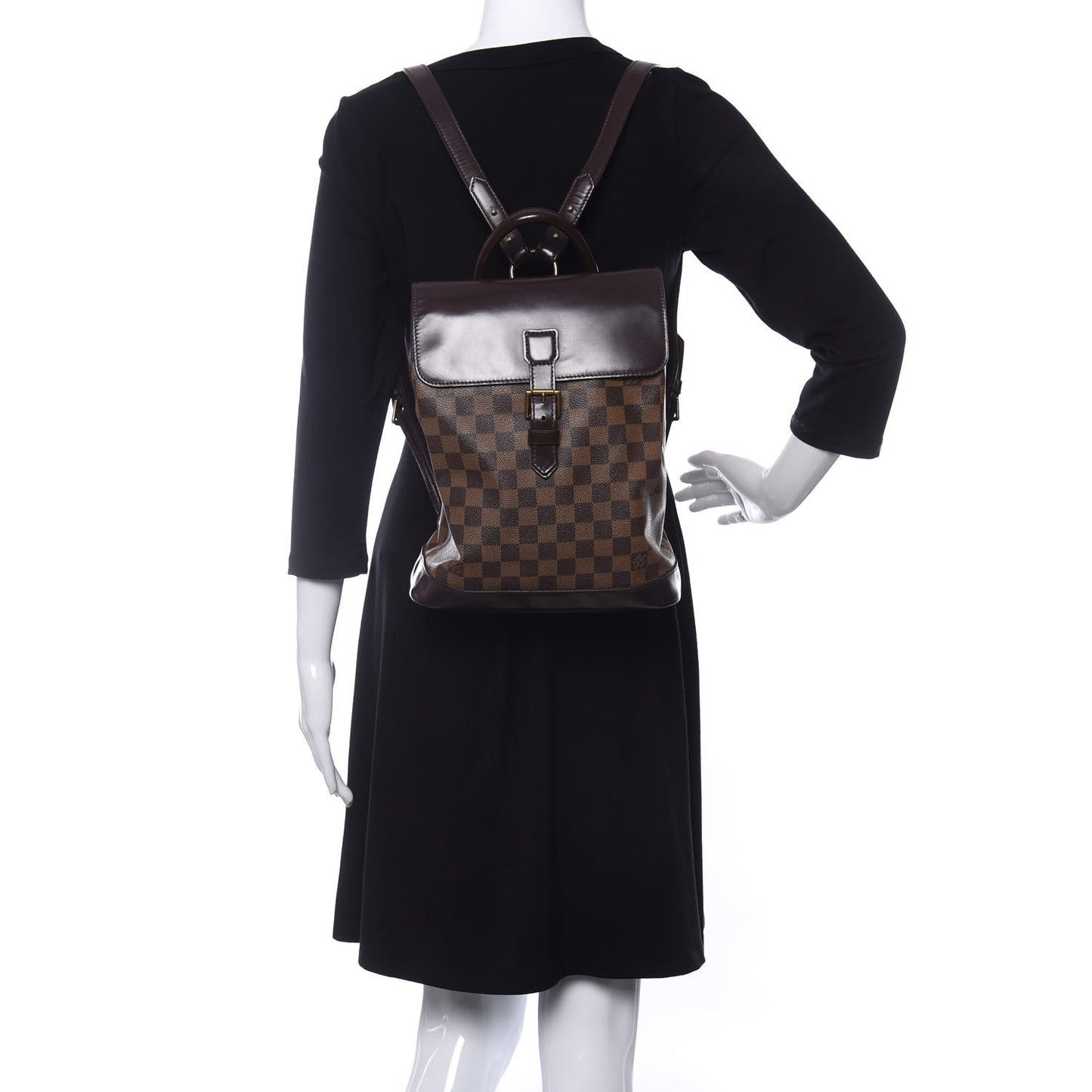 Damier Ebene Soho Backpack