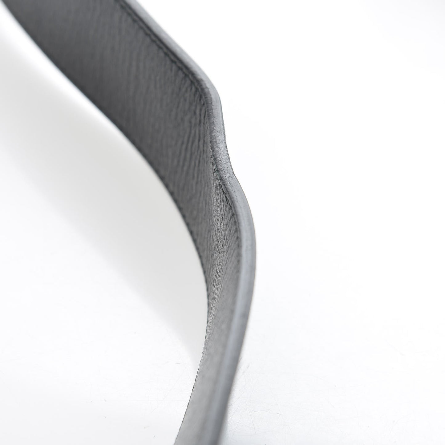 Textured Dollar Calfskin Nickel Double G 40mm Belt 85 34 Black