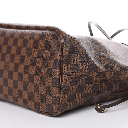 Louis Vuitton Damier Ebene Neo Neverfull MM Rose Ballerine 11 of 11