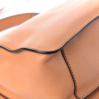 Proenza Schouler Grained Calfskin Medium Contrast Stitch PS1 Satchel Amber Orange 16 of 17
