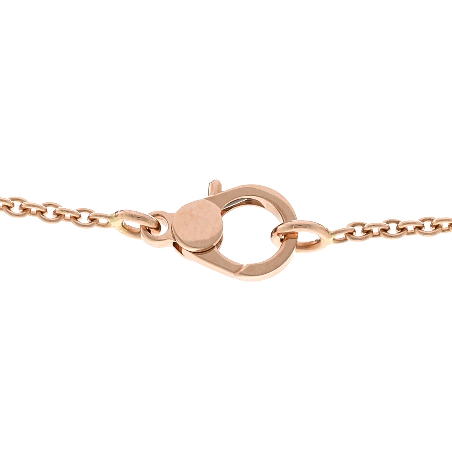 18K Rose Gold Diamond Finesse Pendant Necklace