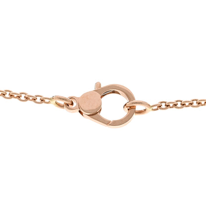 Hermes 18K Rose Gold Diamond Finesse Pendant Necklace 5 of 6
