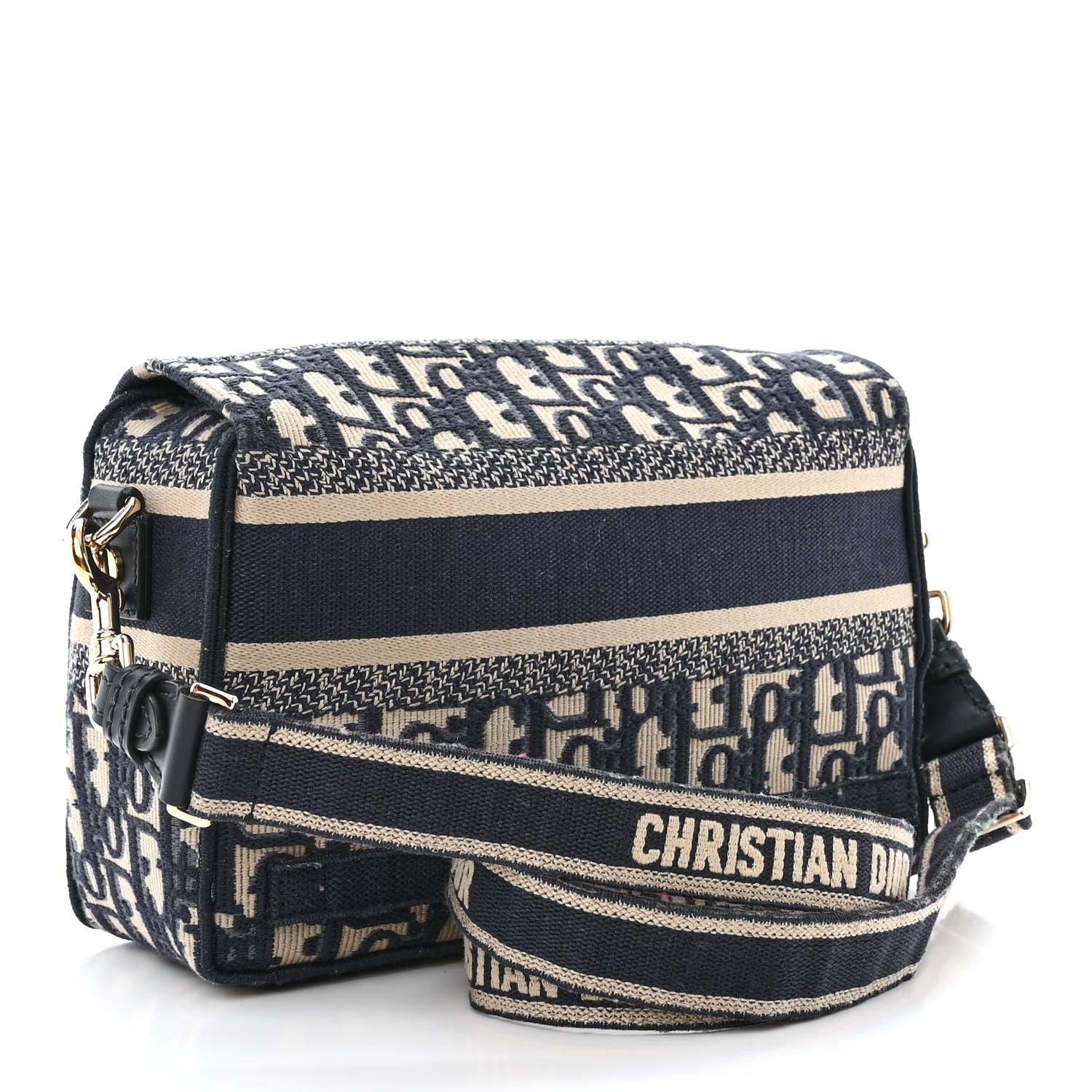 Christian Dior Oblique Small Diorcamp Messenger Blue 3 of 11