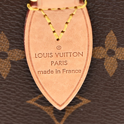Louis Vuitton Monogram Speedy Bandouliere 20 Black 6 of 9