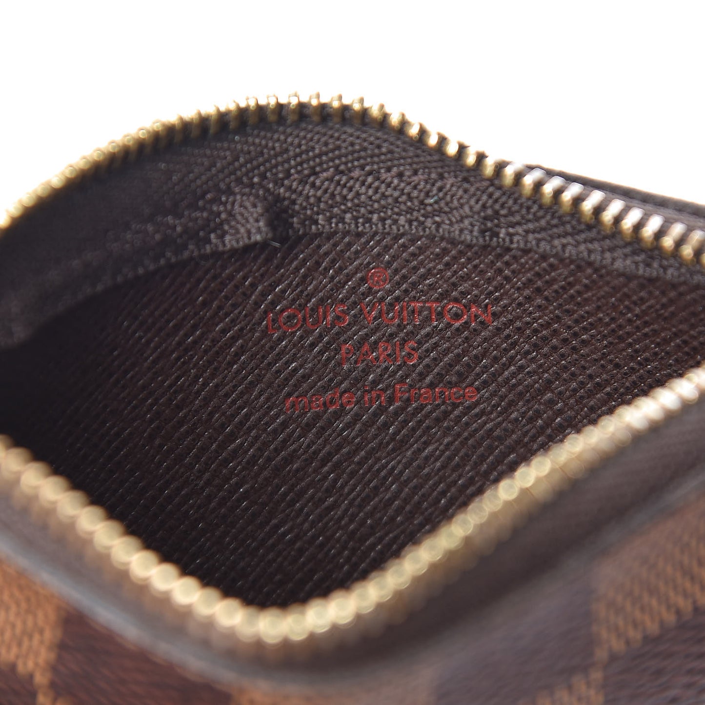Damier Ebene Key Pouch