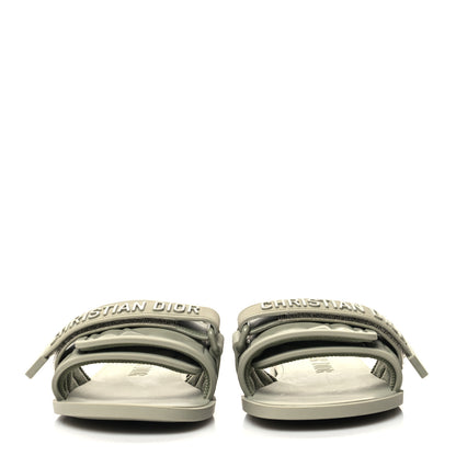 Christian Dior Rubber Macrocannage Dio(r)evolution Slide Sandals 36 Desert Shade 2 of 9