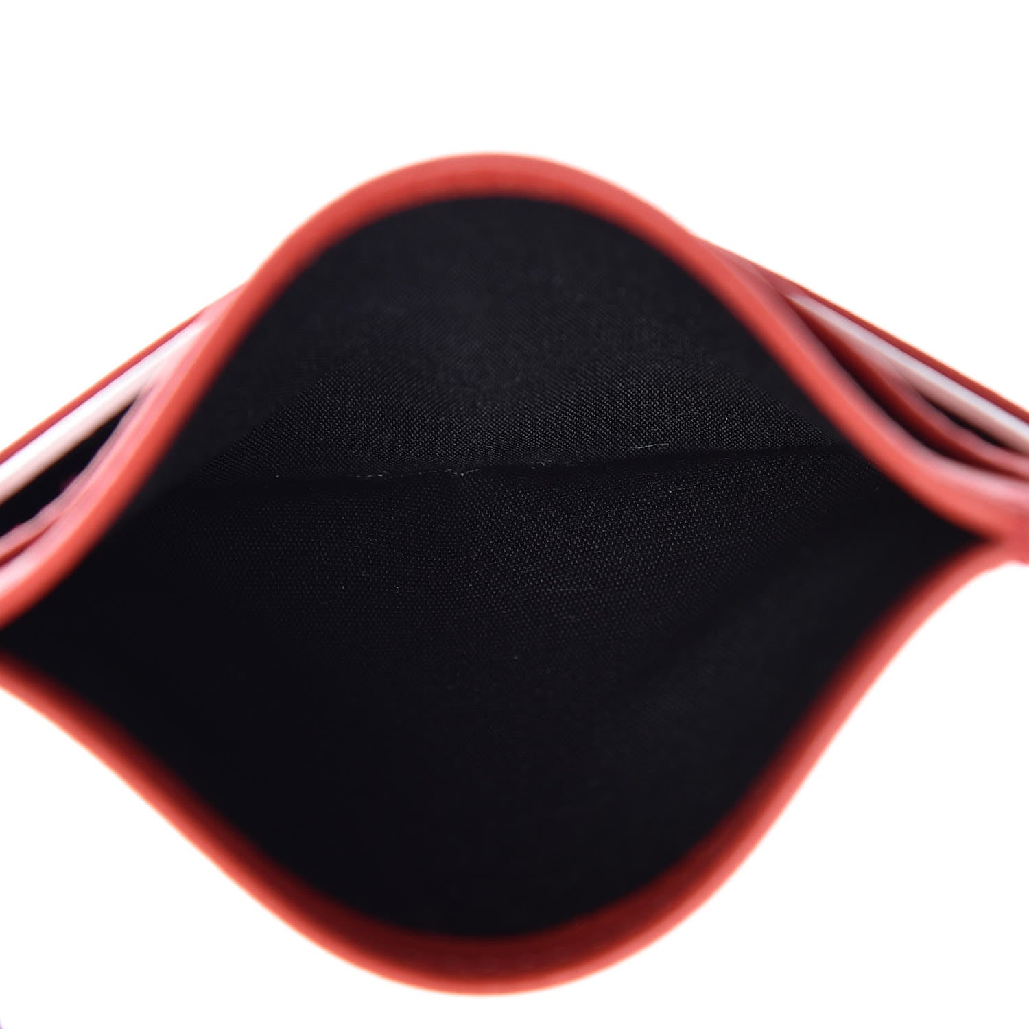 Christian Dior Calfskin Card Holder Rouge Blanc 5 of 9