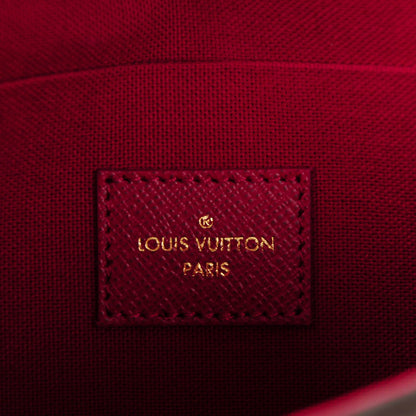 Louis Vuitton Monogram Pochette Felicie Chain Wallet Fuchsia 6 of 8