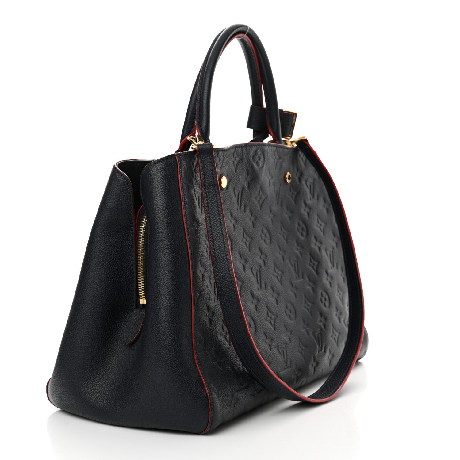 Louis Vuitton Empreinte Montaigne GM Marine Rouge 3 of 10