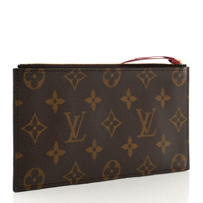 Louis Vuitton Monogram Felicie Chain Wallet Zippered Insert Fuchsia 3 of 6