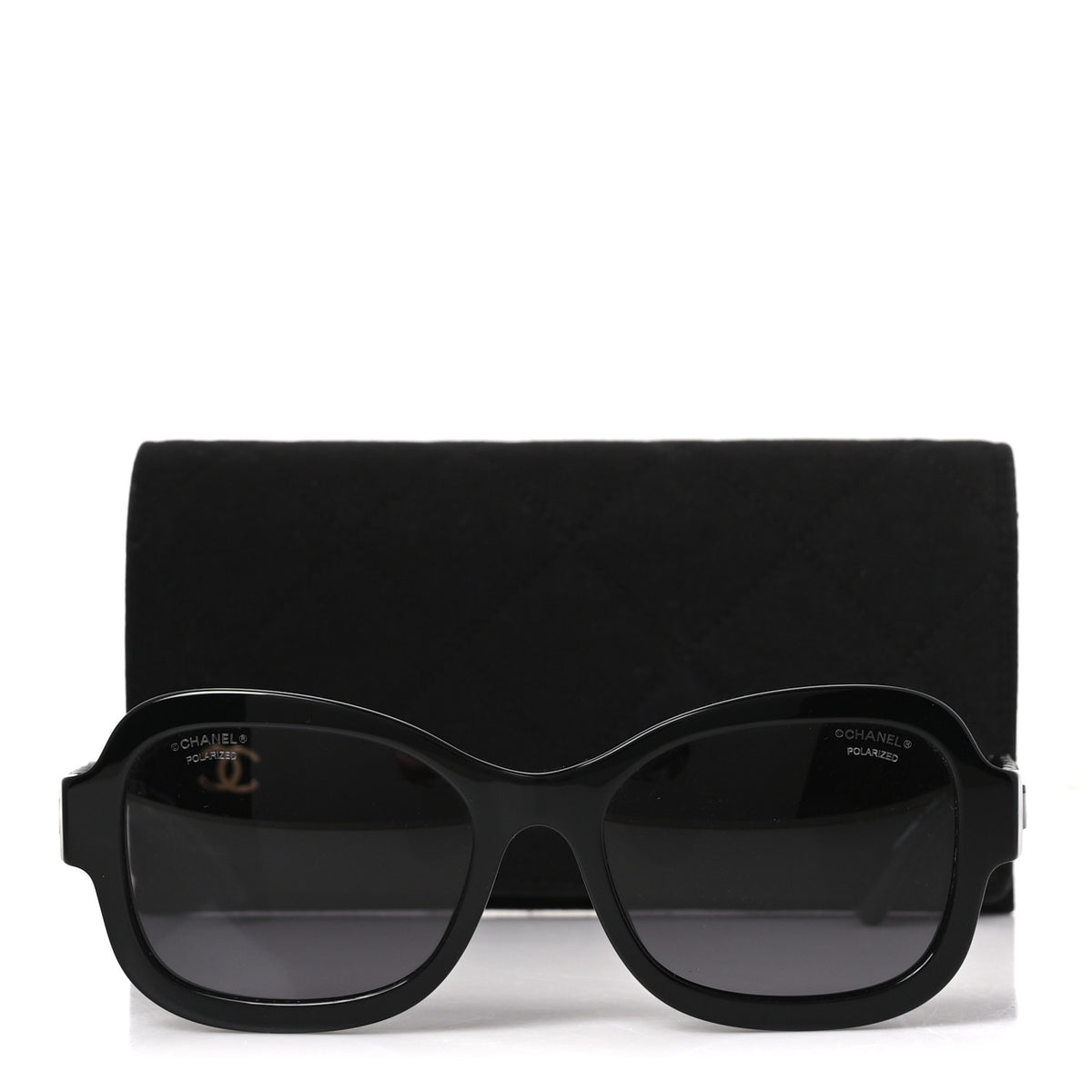 Chanel Acetate Chain Sunglasses 5465-Q Black 7 of 7