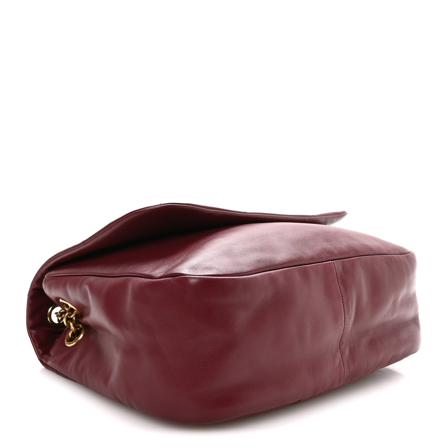 Saint Laurent Lambskin Matelasse Monogram Medium Jamie 4.3 New Dark Bordeaux 4 of 10