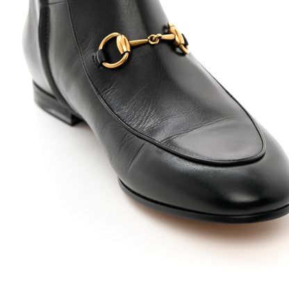 Gucci Malaga Kid Womens Jordaan Ankle Boots 37.5 Black 14 of 18