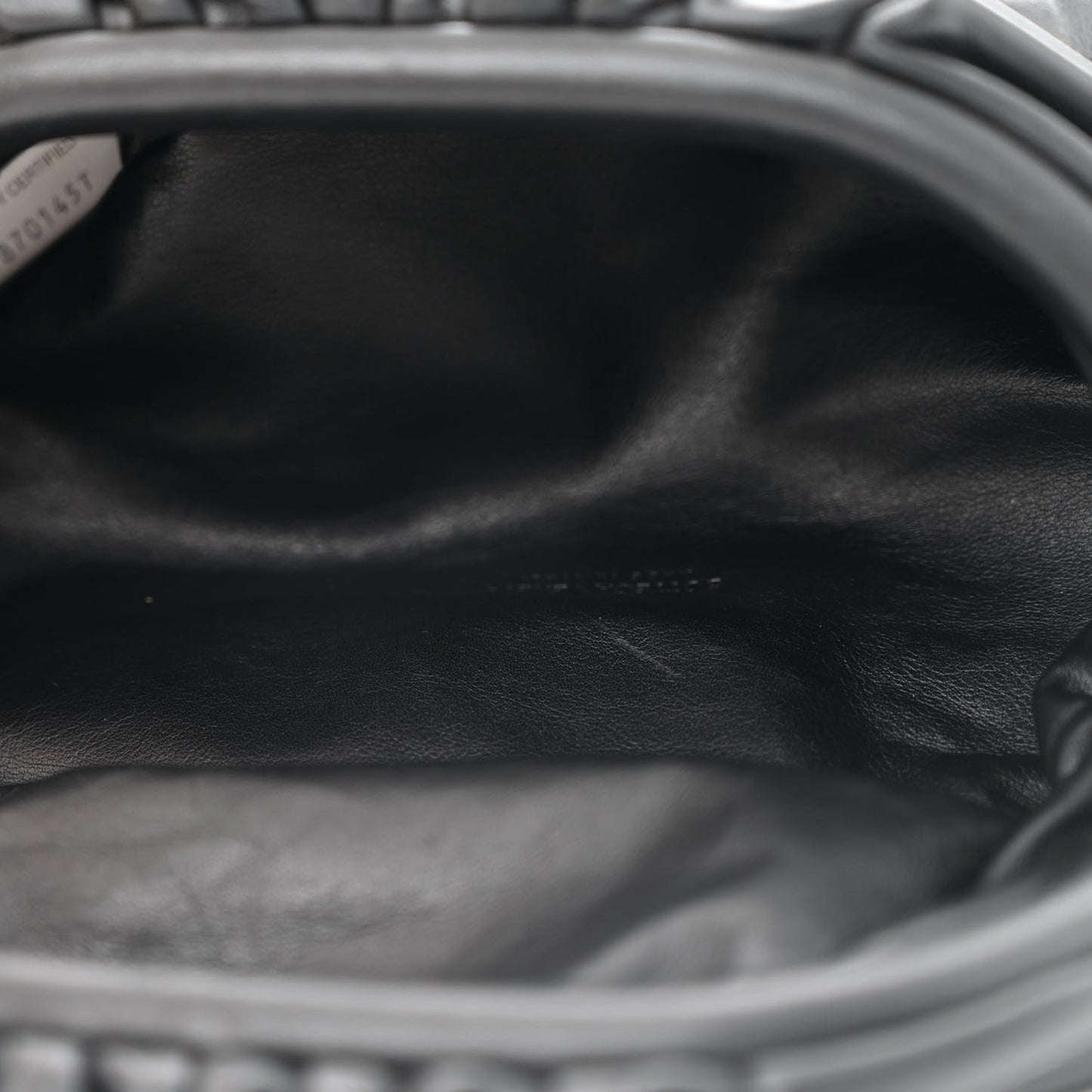 Nappa The Belt Chain Pouch Black