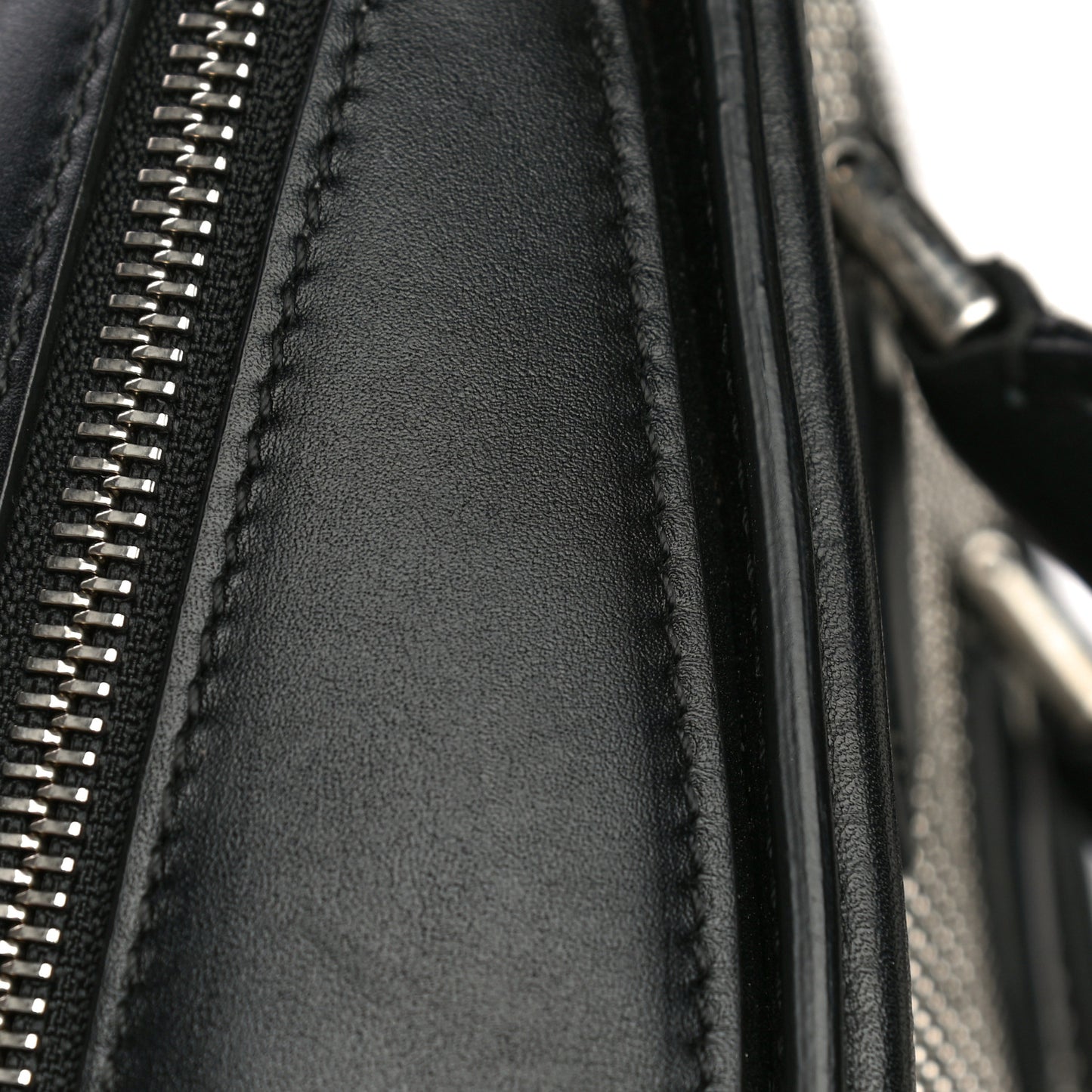Calfskin Studded Mini Heroine Top Handle Bag Black