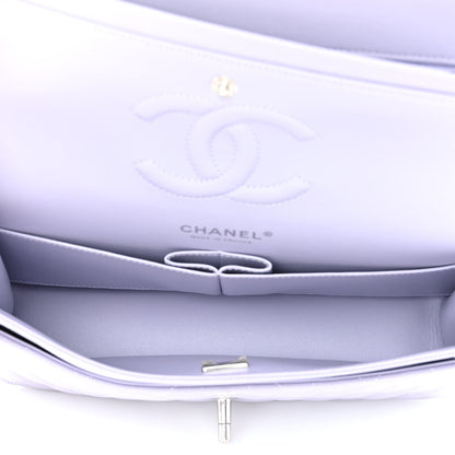 Chanel Caviar Quilted Medium Double Flap Light Purple 5 of 11