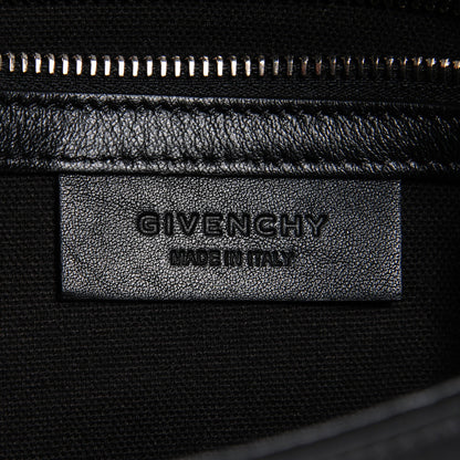 Givenchy Calfskin Medium Bi-Color Pandora Pure Flap Bag Black White 8 of 9