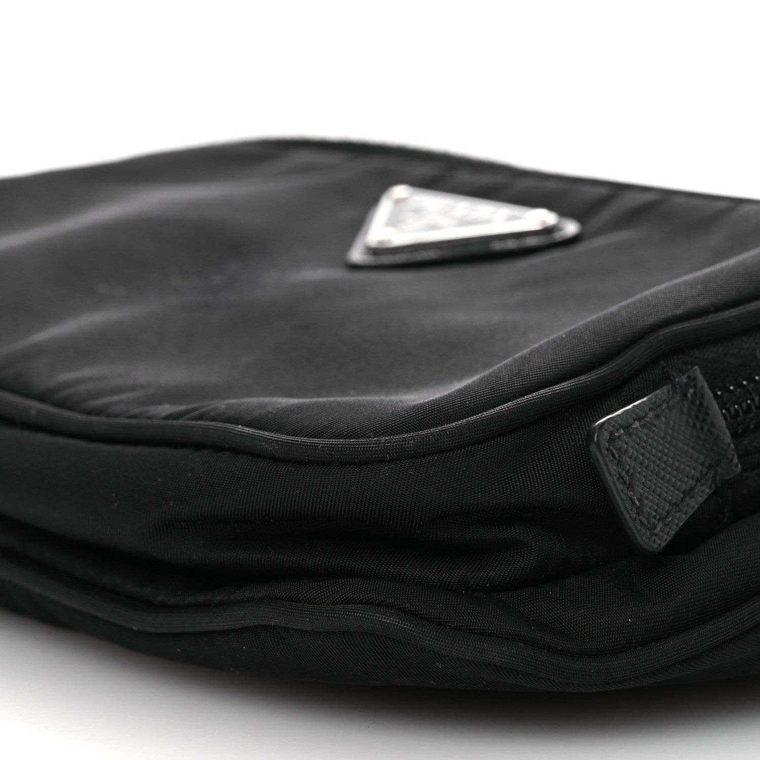 Prada Tessuto Nylon Belt Bag Black 10 of 12