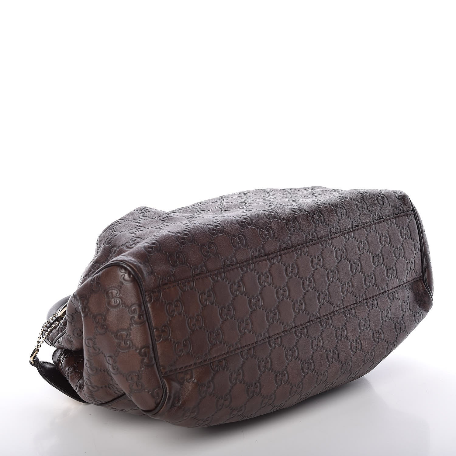 Gucci Guccissima Medium Sukey Tote Chocolate 4 of 9