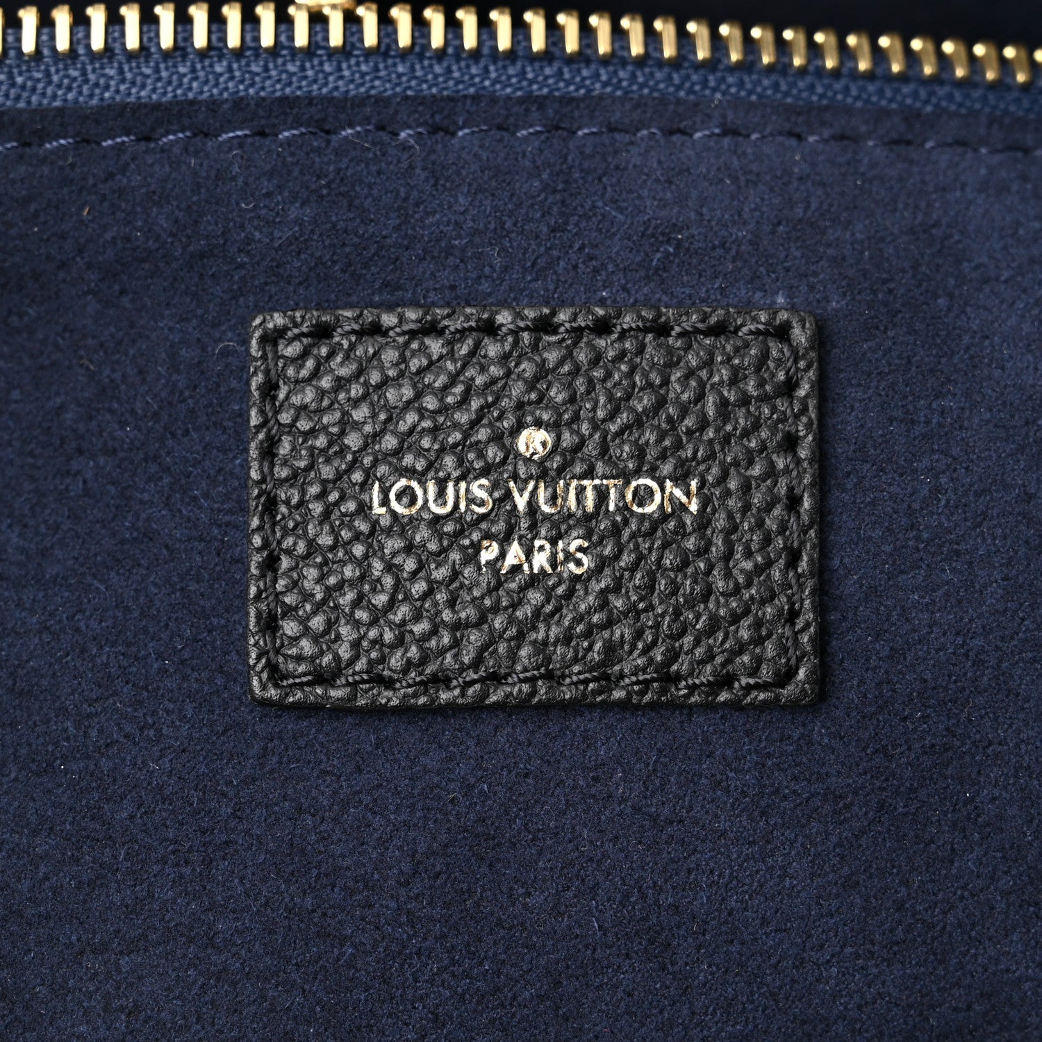 Louis Vuitton Empreinte Monogram Giant Neverfull MM Black 9 of 10