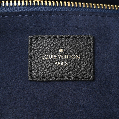 Louis Vuitton Empreinte Monogram Giant Neverfull MM Black 9 of 10
