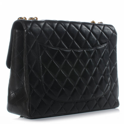 Chanel Lambskin Jumbo Flap Black 4 of 10