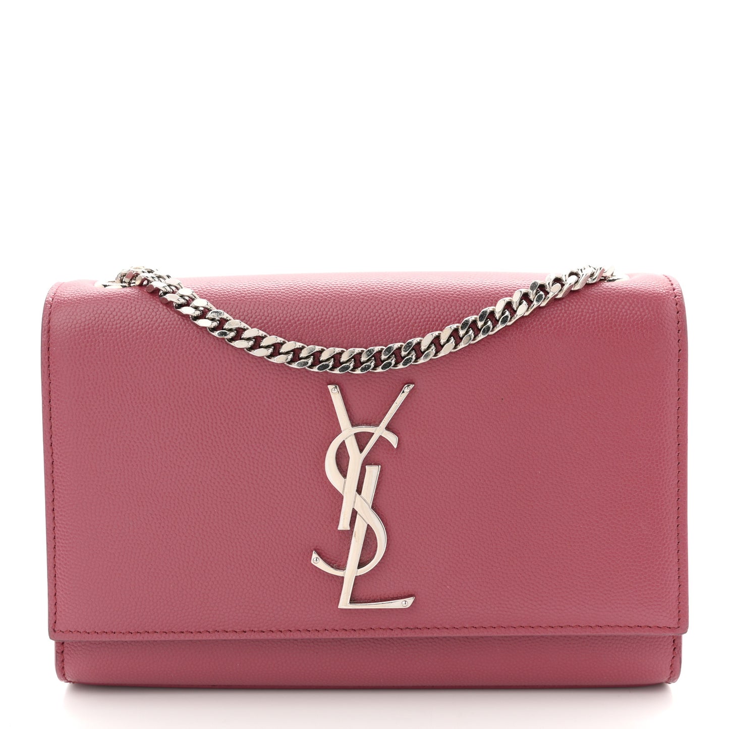 Grain De Poudre Small Classic Monogram Kate Satchel Mystic Rose