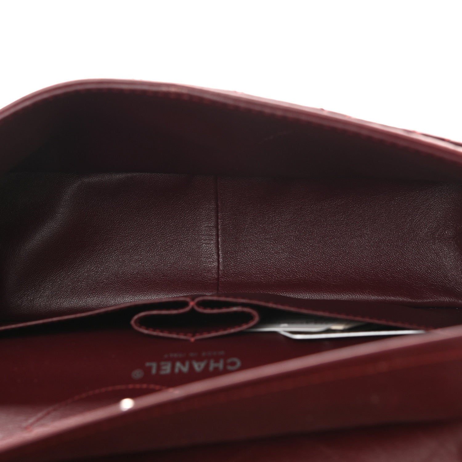 Chanel Aged Calfskin Quilted 2.55 Reissue 226 Flap Dark Burgundy 5 of 11