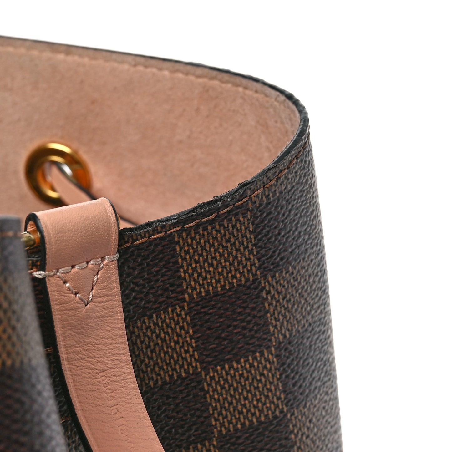 Damier Ebene Neonoe MM Venus Pink