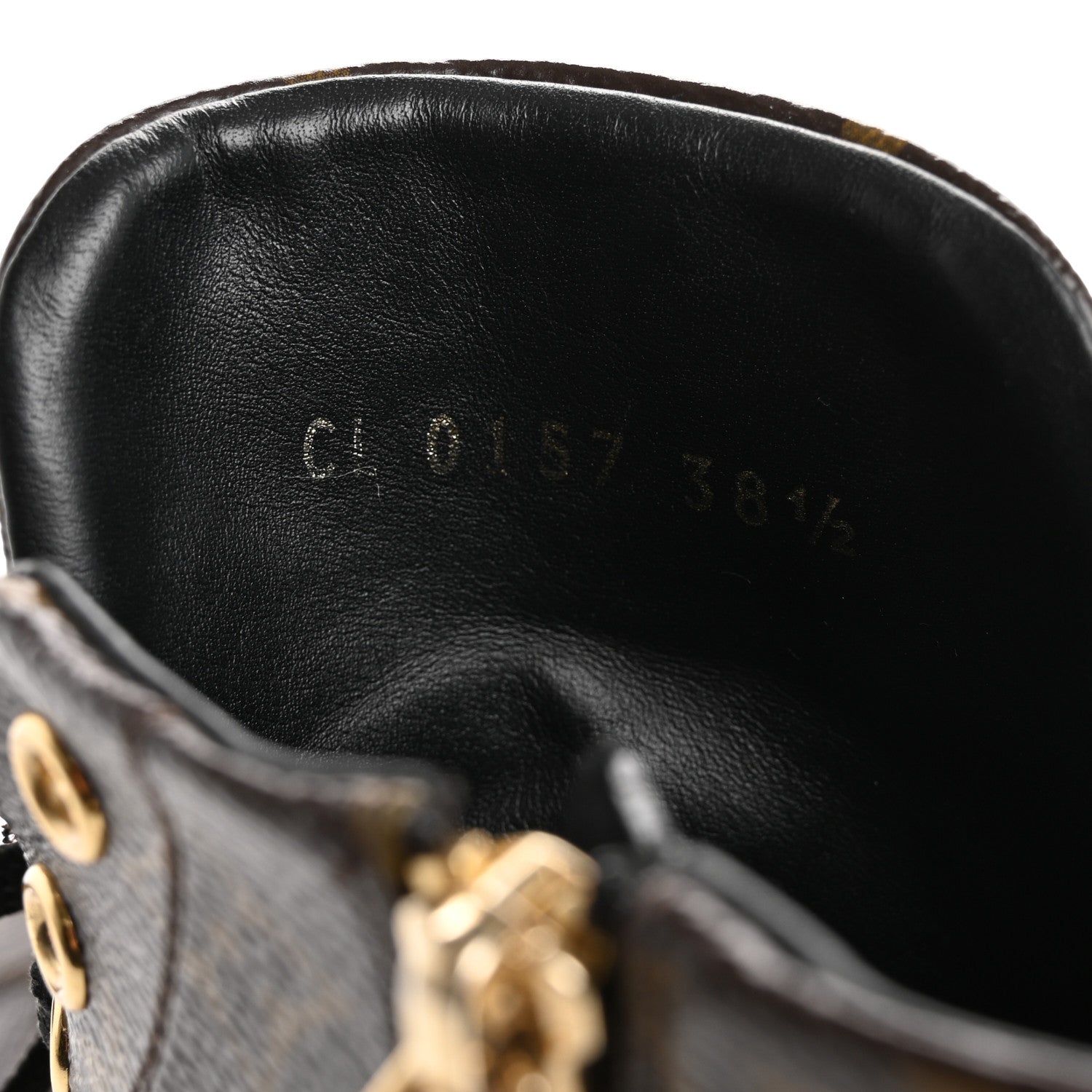 Louis Vuitton Calfskin Monogram World Tour Sneaker Boot 38.5 9 of 17