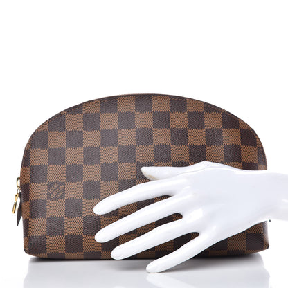 Louis Vuitton Damier Ebene Cosmetic Pouch GM 2 of 8