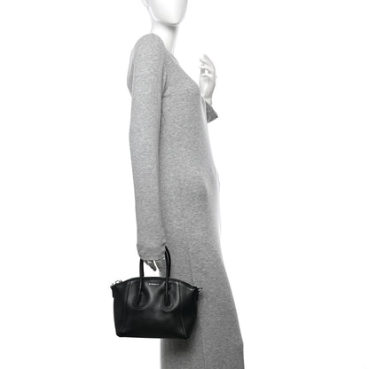 Givenchy Box Calfskin Mini Antigona Sport Top Handle Bag Black 2 of 14