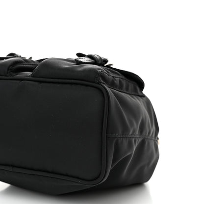 Prada Nylon Vela Mini Crossbody Backpack Black 11 of 11