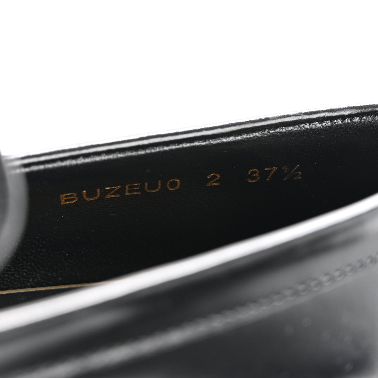 Calfskin Vlogo Loafers 37.5 Black