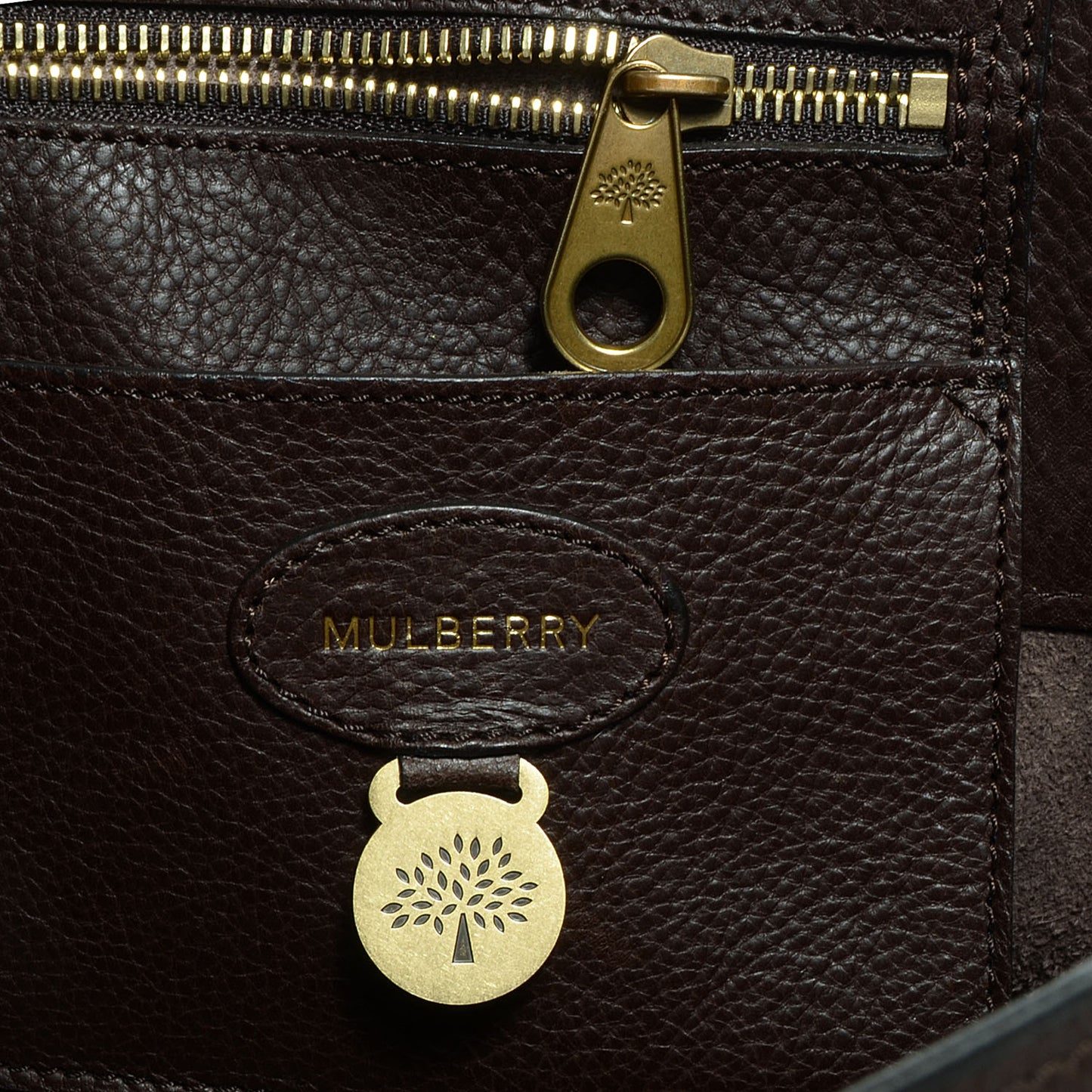 Natural Leather Bayswater Chocolate