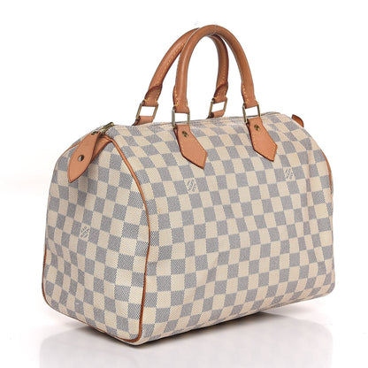 Louis Vuitton Damier Azur Speedy 30 3 of 7