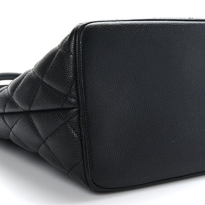 Chanel Caviar Quilted Medallion Tote Black 8 of 9