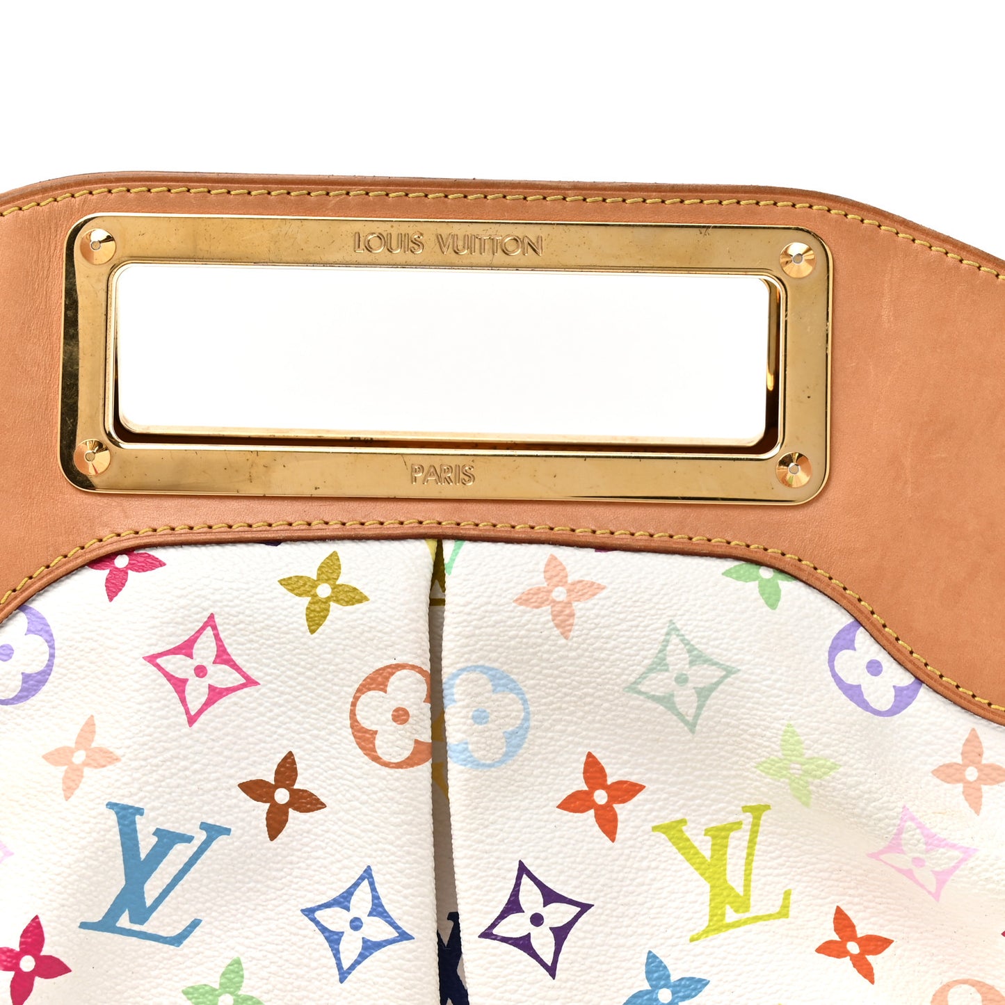 Monogram Multicolor Judy MM White